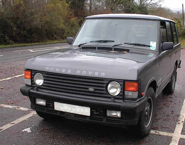 Car Range Rover Overfinch Model Vogue SI Year 1991